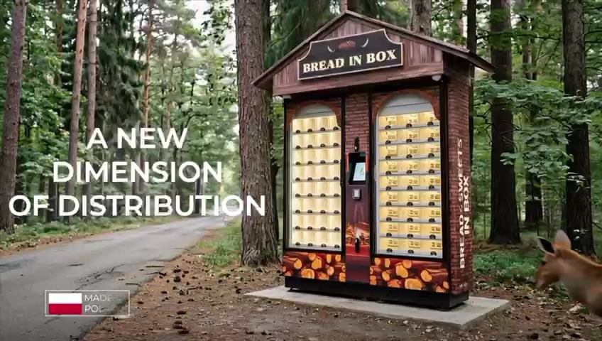 Kaader Bread in Boxi reklaamvideost.